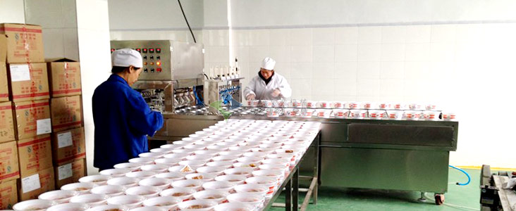 快餐封口機生產車間