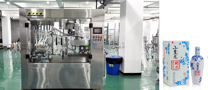 六頭灌裝旋蓋一體機