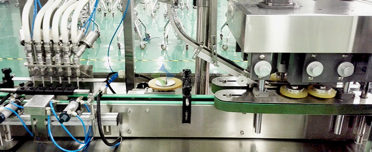 六頭灌裝旋蓋一體機細節圖