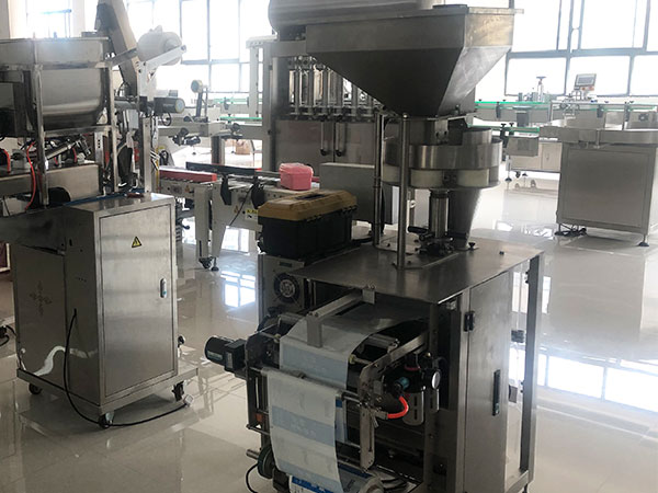自動化食品包裝機設備細節圖