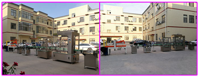 星火公司調味食品包裝生產線設備展示