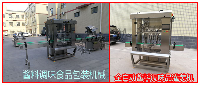 星火公司醬料調(diào)味食品包裝機械設(shè)備實拍